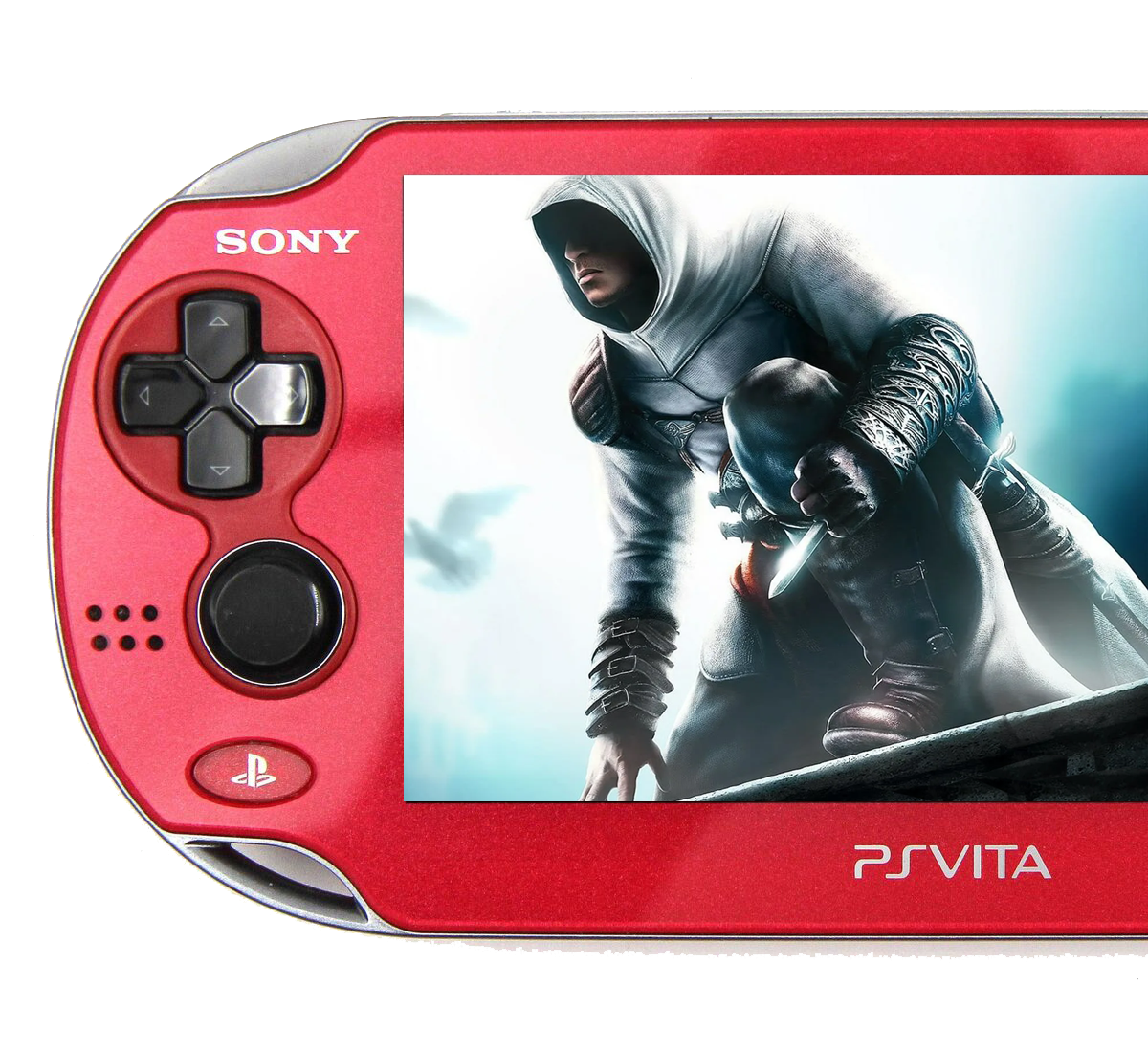 Консоль Sony PS Vita с игрой Assassin's Creed